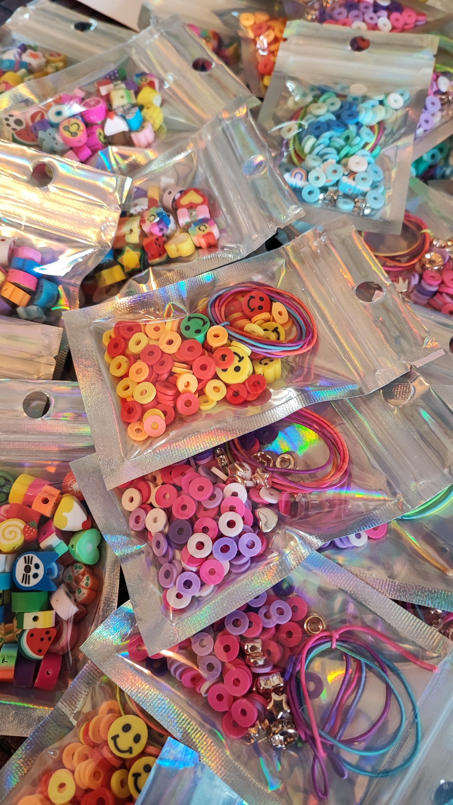 Rainbow "Sprinkles" Personalised DIY bracelet kit